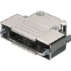 Osłona tylna D-Sub Stop cynku Proste Deltron Connectors Obudowa D-Sub DE