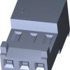 TE Connectivity 3-643815-7 Listwa kołkowa, żeńska, standardowa MTA-100, wire-to-wire, piny: 7, 5 A, 1 szt.