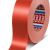 Fabric tape, 50 x 0.26 mm, PE extruded fabric, red, 50 m, 04688-00021-00