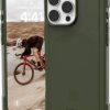 Urban Armor Gear Essential Armor MagSafe Case Futerał backcase Apple iPhone 16 Pro Max oliwkowo zielony Kompatybilny z M