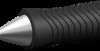 T0050100699 Soldering tip RTM 010 S MS, Ø1.0mm x 0.3 mm, chisel-shaped, MIL