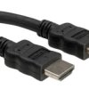 Kabel HDMI 3m A: HDMI Ethernet B: HDMI Ethernet A: Męskie B: Męskie High Speed