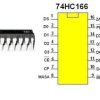 Układ cyfrowy 74HC166