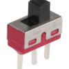 Przełącznik suwakowy, SPDT, montaż PCB, 6 A przy 120 V AC, 6 A przy 28 V DC, -30 → +65°C, C & K