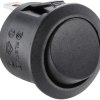 Przełącznik kołyskowy Wł.-wył. Nie 10 A SPST Czarny RS PRO