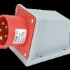 Wtyczka 400V 3 fazy natynkowa 16A 3P+N+E IP44