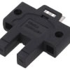 Czujnik fotoelektryczny, nadajnik-odbiornik (szczelina), z konfiguracją wyjścia: NPN, max. 0,1A, 5mm, IP50, BS5-K2M
