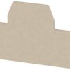 End plate for terminal block, 1754200000