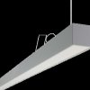LX700313 LED office counter light, grey, 120cm, 40W, CCT, Eaglerise