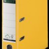 10105015 Leitz 180° Lever Arch File Plastic, yellow