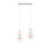 Lampa Wisząca Loftowa 2Xe27 Lex White