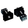 WAGO 890-713 3 Pole 16A 4.4mm Plug Snap In Black