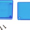 Hammond Electronics 1551TTTBU Obudowa uniwersalna 60 x 60 x 15 ABS niebieski (przezroczysty) 1 szt.
