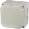 Fibox Enclosure, PC, metric knock-outs Grey cover 6016309 Obudowa uniwersalna 130 x 130 x 100 x 100 poliwęglan szaro-bia
