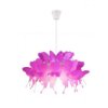 Lampa Wisząca Ciemny Róż Farfalla Do Pokoju Dziecka Gwint E27 Lp-3439/1P Dark...