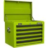 Sealey AP26059THV Superline PRO Topchest 5 Drawer - Green/Black