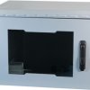 Wall enclosure, 9 U, (H x W x D) 540 x 600 x 600 mm, IP55, steel, gray, 691709IP55.2G