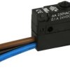 Mikroprzełącznik; SR0-00C; bez dźwigni; 1NO+1NC wspólny pin; szybkie; z przewodem 30cm; 3A; 250V; IP67; Highly; RoHS