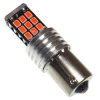Dioda LED BA15S 21SMD3528 CANBUS czerwona 1-włóknowa 1156 żarówka