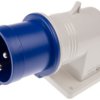 Złącze przemysłowe - zasilające 32A Wtyczka 230 V 2P + E Męski Scame Niebieski Montaż ścienny IP44