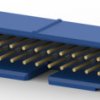 Pin header, 26 pole, pitch 2.54 mm, straight, blue, 2-1761603-9