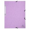 Koperta na dokumenty, rozmiar: A4, Fiołkowy, Laminowana płyta cętkowana