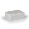 Obudowa Cubo D 160x240x91mm boki gładkie pokrywa szara IP67 ABS DABP162409G