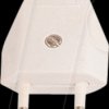 900.003 Flat Euro plug type F – CEE 7/16, 2.5 A, white