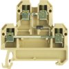 Component terminal block, screw connection, 0.5-4.0 mm², 10 A, beige/yellow, 0538960000