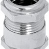 Cable gland, M12, 14/14 mm, Clamping range 3 to 4.8 mm, IP68, metal, 52105270