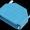 MHDPPK25-B-K D-Sub cap, 25-pin, straight, blue, size B