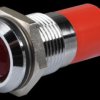 Q14P3CXXR220E Indicator LED, 220 V AC, 14 mm, wired, red/BrC