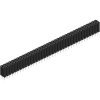 Socket header, 72 pole, pitch 2.54 mm, straight, BL 2 72 Z