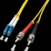 47462 Fibre optic cable LC/ST OS2 9/125µm 3m