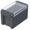 Bopla B 140809 PC-V0-G 7024 (96023134) - obudowa uniwersalna z przezroczystą pokrywą (151 x 80 x 90 mm)