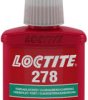 Threadlocker, 50 ml, green, high strength, LOCTITE 278 BO 50ML EGFD