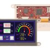 Kolorowy wyświetlacz LCD 4.3cal TFT 480 x 272pikseli I2C, SPI I/F Nie 4D Systems