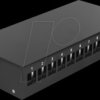 43415 Keystone patch panel 12 port black