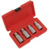 Sealey AK723 Stud Extractor Set 4pc 1/2"Sq Drive Metric