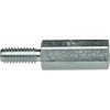 Hexagon spacer bolt, external/internal thread, M2.5/M2.5, 10 mm, steel, galvanised - lead-free, 21100221-BF