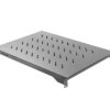 Półka do szaf 19 1000mm czarna LANBERG (1U/483x750mm udźwig do 15kg, montaż 4 punktowy) AK-1010-B