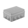Puszka hermetyczna 150x110x70, 10 dławików, szara, IP65,OR-JB-13825/10/G