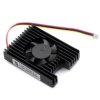 Waveshare Dedicated All-in-one 3007 Cooling Fan For Raspberry Pi Compute Module 5, 5V Power Supply, Speed Adjustable, With Therm