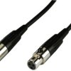 kabel XLR Monacor MCM-500/SW 0065100, 5 m, 1 szt.