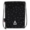 Asteroids Drawstring Bag