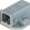 Surface-mounting plug, 2 pole, PCB mounting, screw connection, 1.5 mm², gray, 930822106