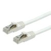 Value Patchkabel Cat.6 (Class E) S/Ftp (Pimf), Ls0h, Wit, 0,5 M