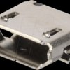 micro-USB-jack, type B, 5 pole, SMD