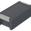 Aluminum enclosure, (L x W x H) 259 x 128 x 90 mm, graphite gray (RAL 7024), IP69K, 00125234