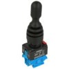 Przełącznik; joystick; LAS0-K-20C23; (ON)-OFF-(ON); 3 pozycje; monostabilny; na panel; śrubowe; 10A; 500V AC; 2 tory; 22mm; 53mm